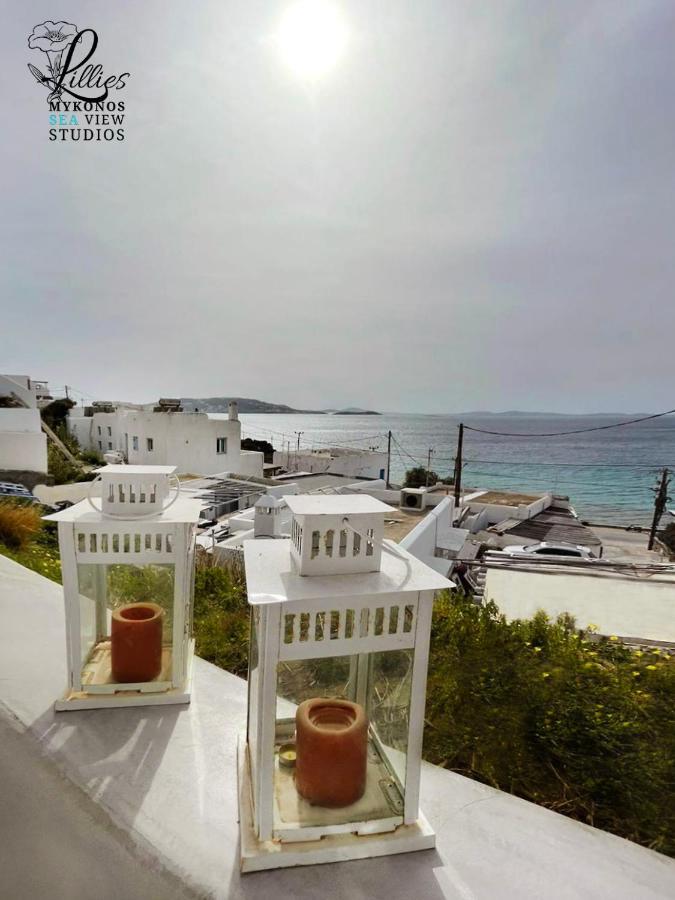 Lillies Mykonos Sea View Studios Tourlos Zewnętrze zdjęcie