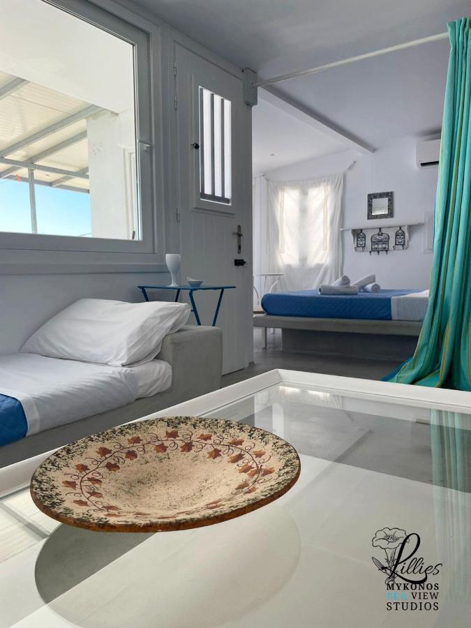 Lillies Mykonos Sea View Studios Tourlos Zewnętrze zdjęcie