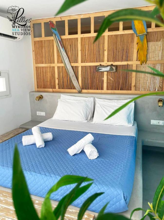Lillies Mykonos Sea View Studios Tourlos Zewnętrze zdjęcie