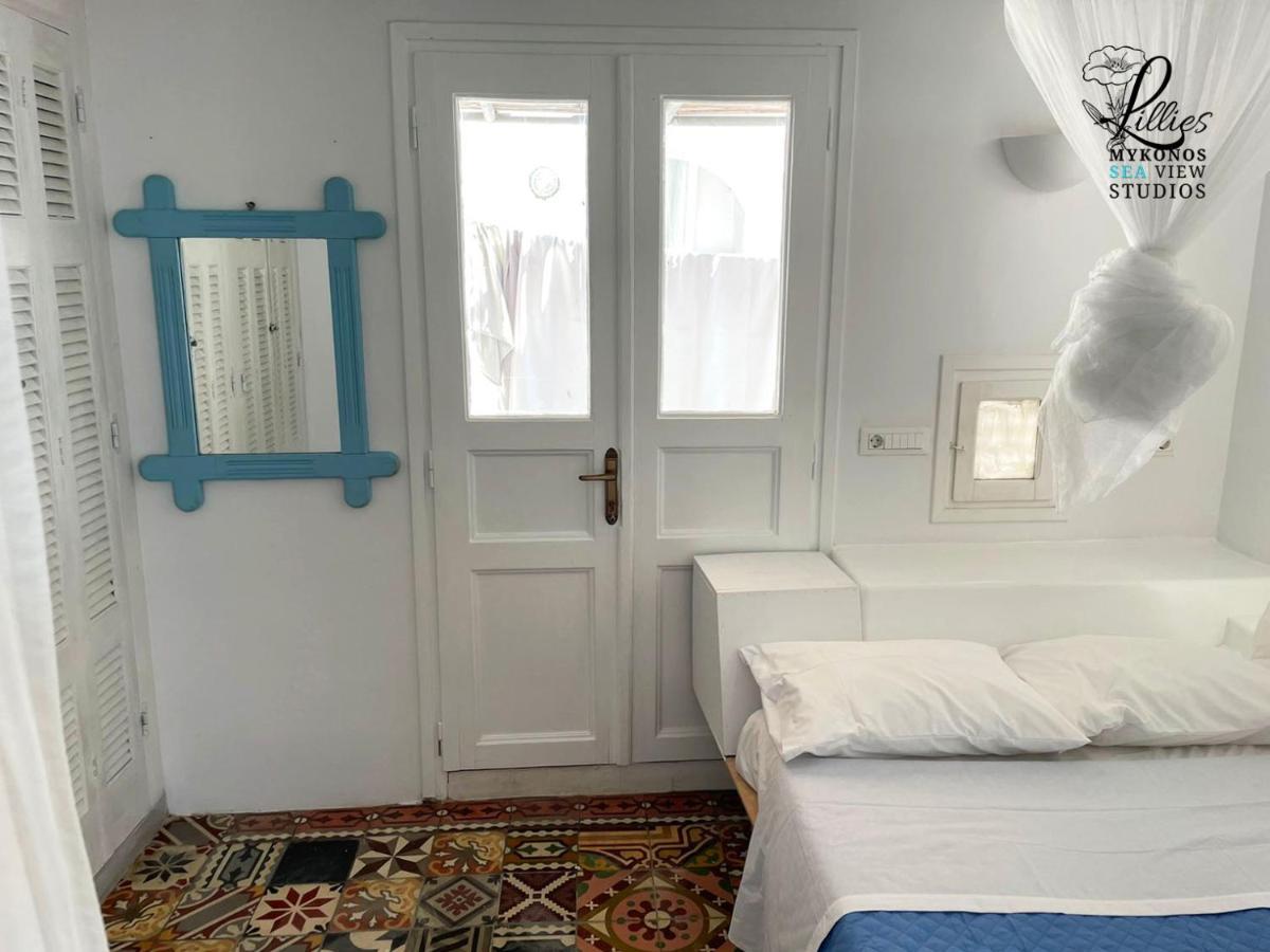 Lillies Mykonos Sea View Studios Tourlos Zewnętrze zdjęcie