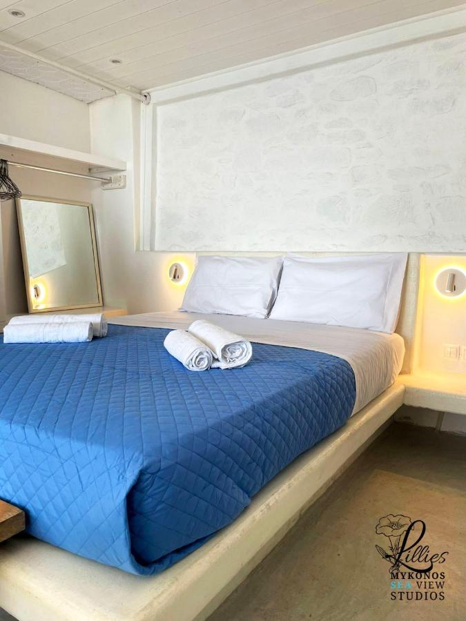 Lillies Mykonos Sea View Studios Tourlos Zewnętrze zdjęcie