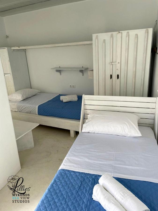 Lillies Mykonos Sea View Studios Tourlos Zewnętrze zdjęcie